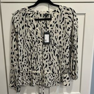 Rails Brand new black and cream top
